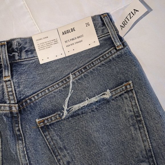 AGOLDE 90's PINCH WAIST JEAN - Picture 2 of 5